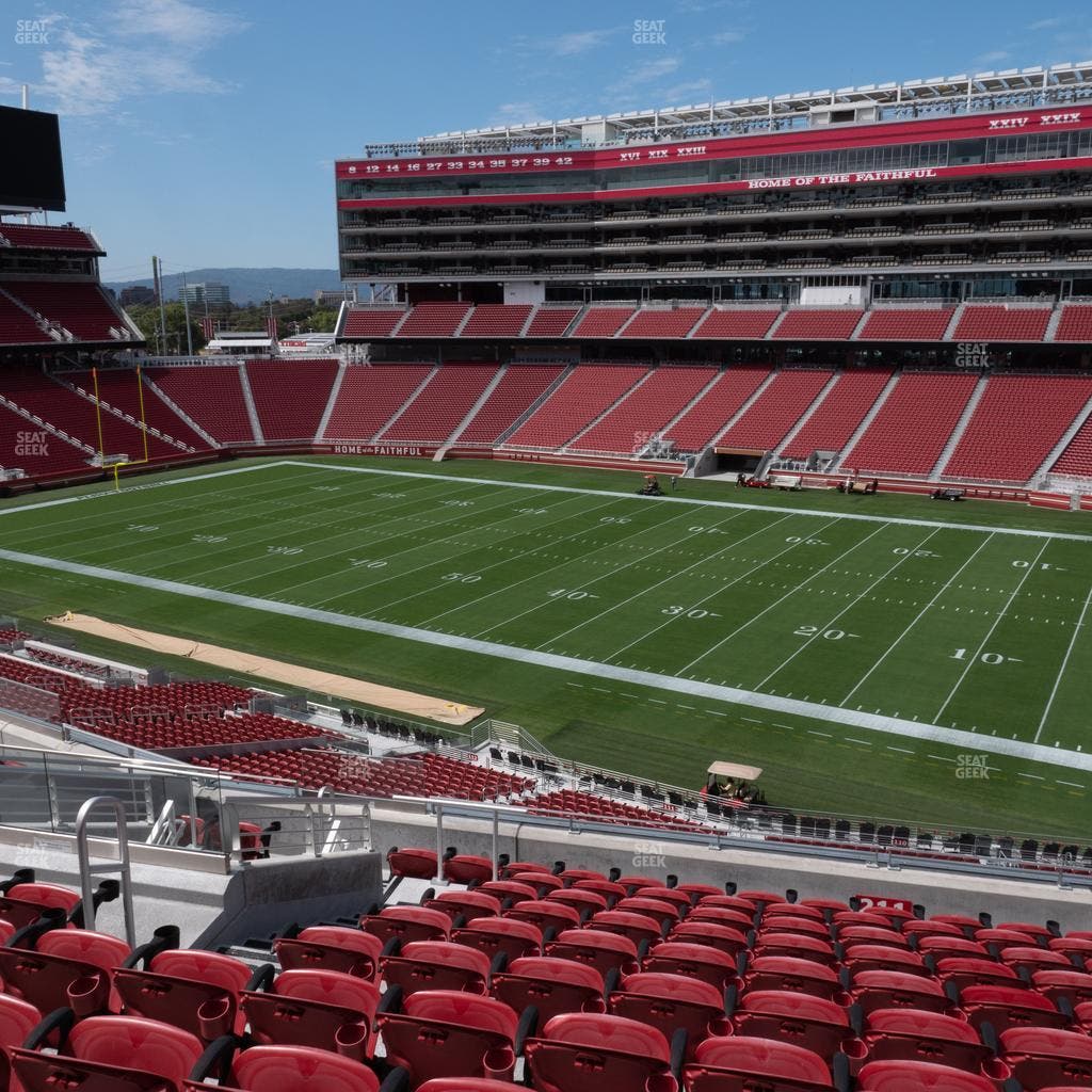 Levi's Stadium - Section 211 Seat View
