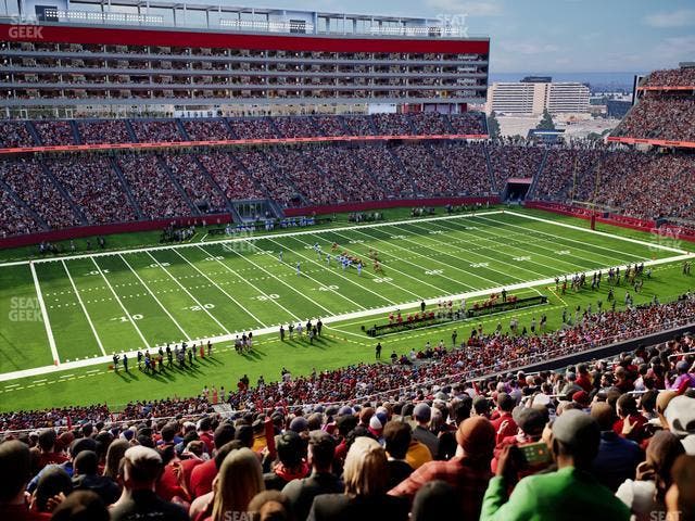 Levi's Stadium - Section 221 Seat View Levi's Stadium - Section 221 Seat View