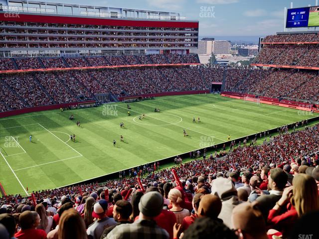 Levi's Stadium - Section 222 Seat View Levi's Stadium - Section 222 Seat View