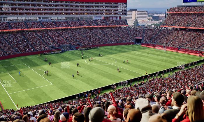 Levi's Stadium - Section 222 Seat View