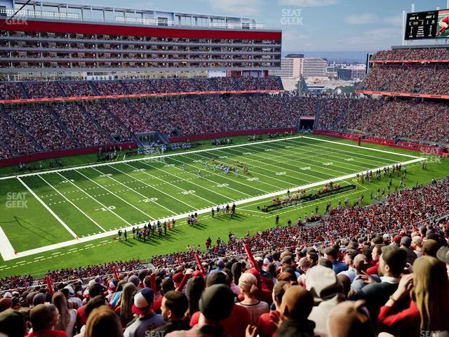 Levi's Stadium - Section 222 Seat View Levi's Stadium - Section 222 Seat View