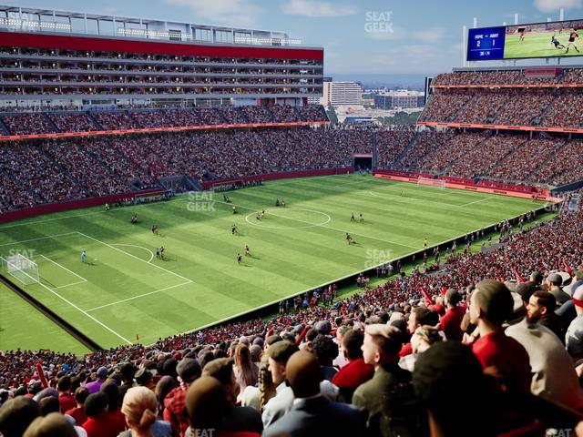 Levi's Stadium - Section 223 Seat View Levi's Stadium - Section 223 Seat View