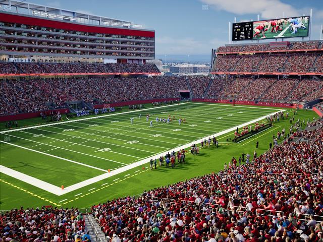 Official view from Section 224 at Levi's Stadium