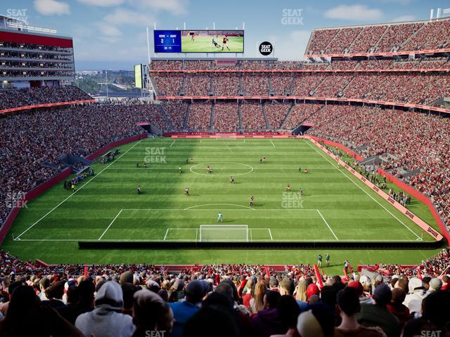 Levi's Stadium - Section 229 Seat View Levi's Stadium - Section 229 Seat View