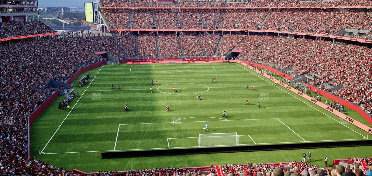 Levi's Stadium - Section 230 Seat View