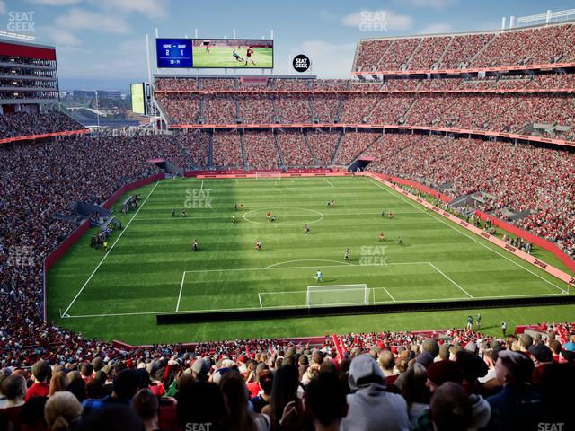 Levi's Stadium - Section 230 Seat View Levi's Stadium - Section 230 Seat View