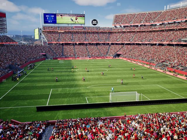 Levi's Stadium - Section 230 Seat View