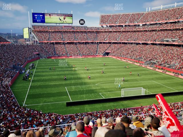 Levi's Stadium - Section 231 Seat View Levi's Stadium - Section 231 Seat View