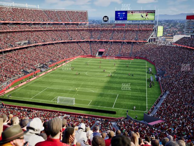 Levi's Stadium - Section 301 Seat View Levi's Stadium - Section 301 Seat View