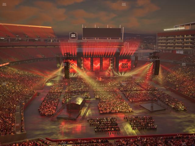Levi's Stadium - Section 304 Seat View