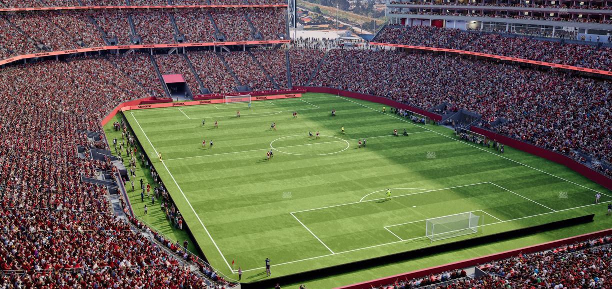 Levi's Stadium - Section 306 Seat View