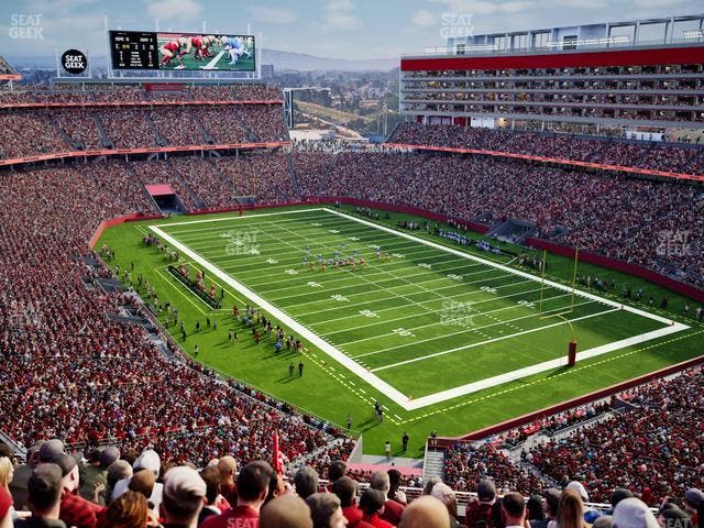 Levi's Stadium - Section 307 Seat View Levi's Stadium - Section 307 Seat View