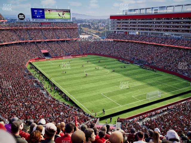Levi's Stadium - Section 307 Seat View Levi's Stadium - Section 307 Seat View