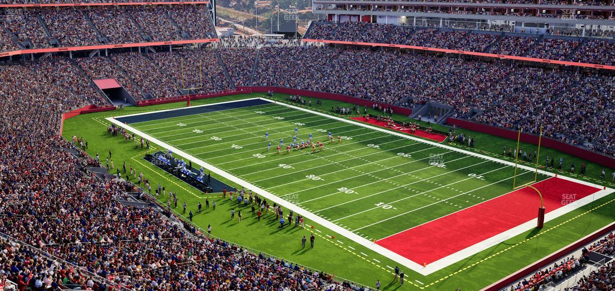 Levi's Stadium - Section 308 Seat View