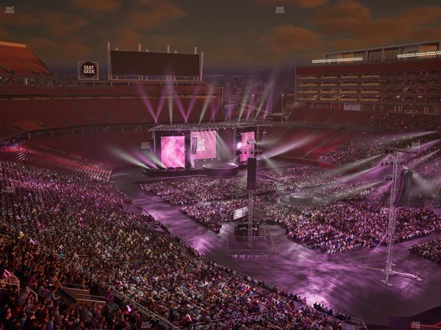 Levi's Stadium - Section 308 Seat View