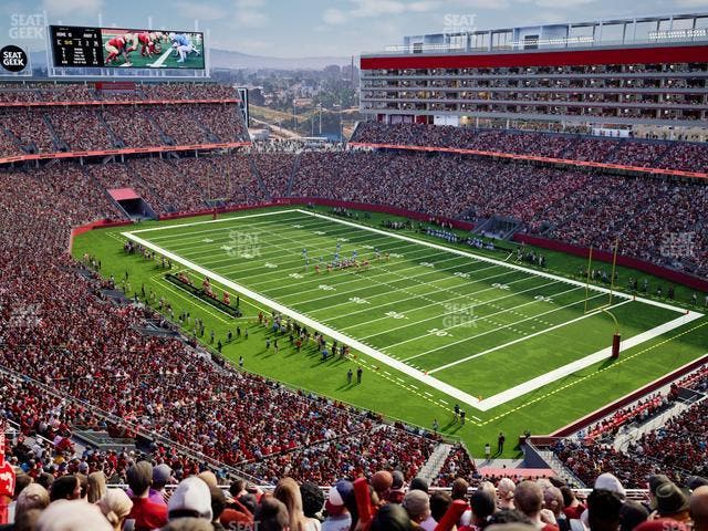 Levi's Stadium - Section 308 Seat View Levi's Stadium - Section 308 Seat View