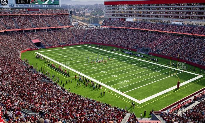 Levi's Stadium - Section 308 Seat View