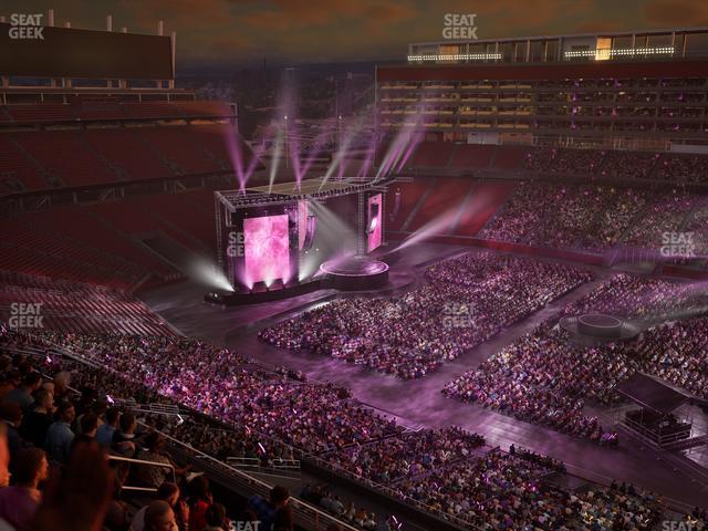 Levi's Stadium - Section 312 Seat View Levi's Stadium - Section 312 Seat View