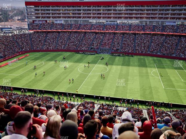 Levi's Stadium - Section 313 Seat View Levi's Stadium - Section 313 Seat View