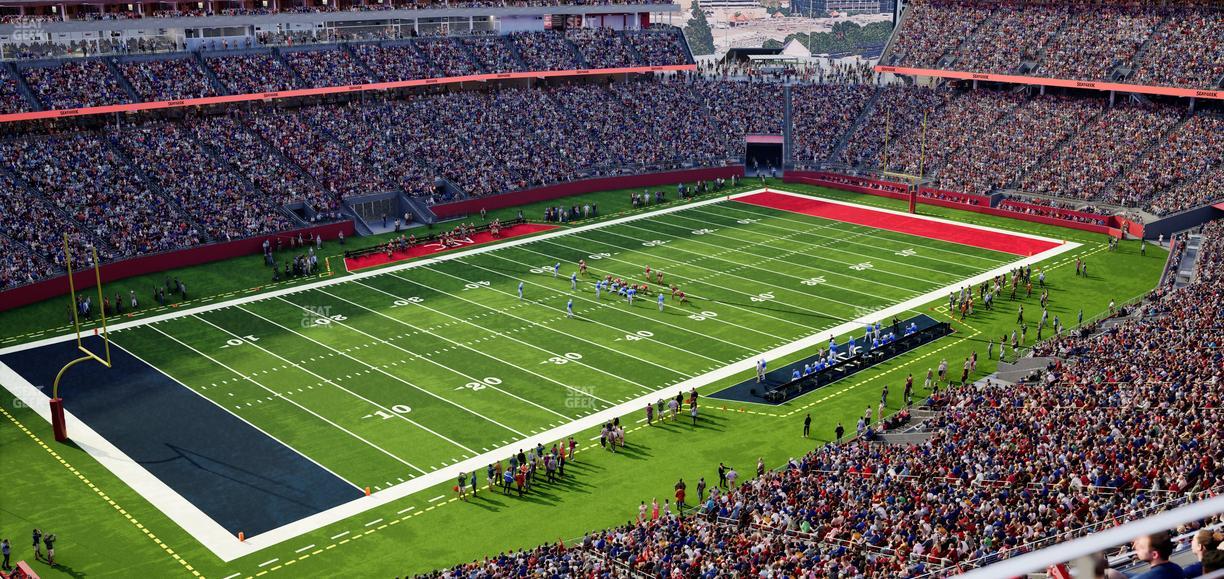 Levi's Stadium - Section 320 Seat View
