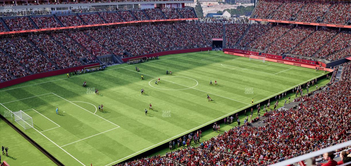 Levi's Stadium - Section 320 Seat View