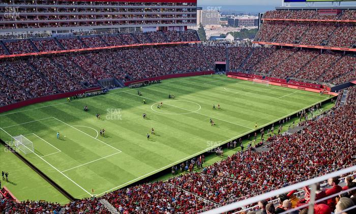 Levi's Stadium - Section 320 Seat View