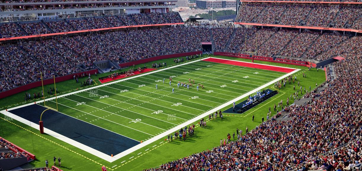 Levi's Stadium - Section 321 Seat View