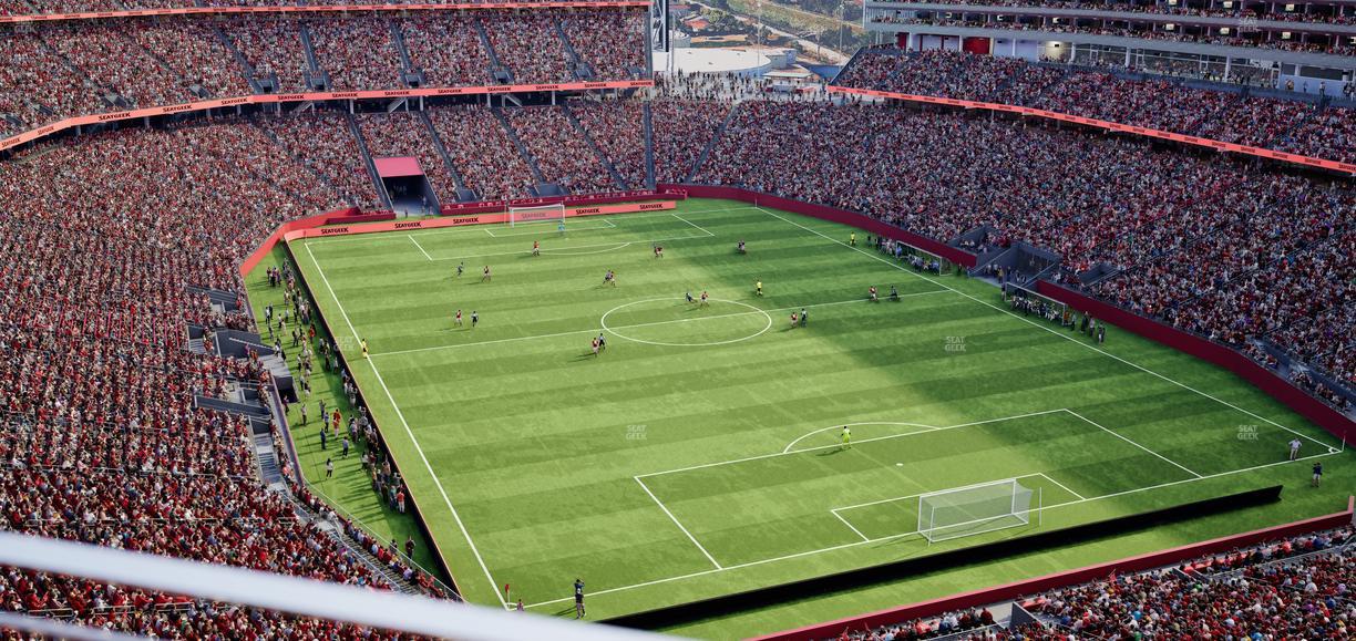 Levi's Stadium - Section 401 Seat View