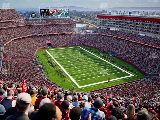 Levi's Stadium - Section 401 Seat View Levi's Stadium - Section 401 Seat View