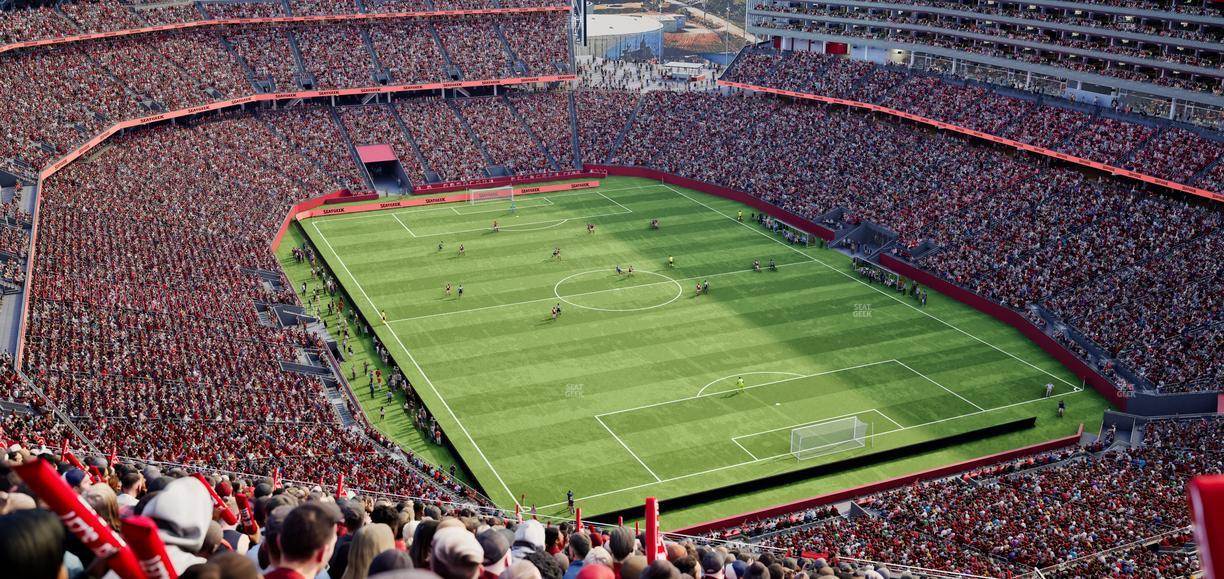 Levi's Stadium - Section 401 Seat View