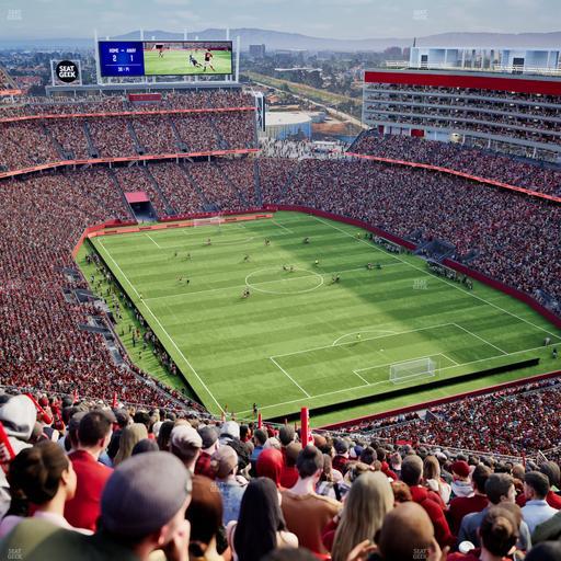 Levi's Stadium - Section 401 Seat View