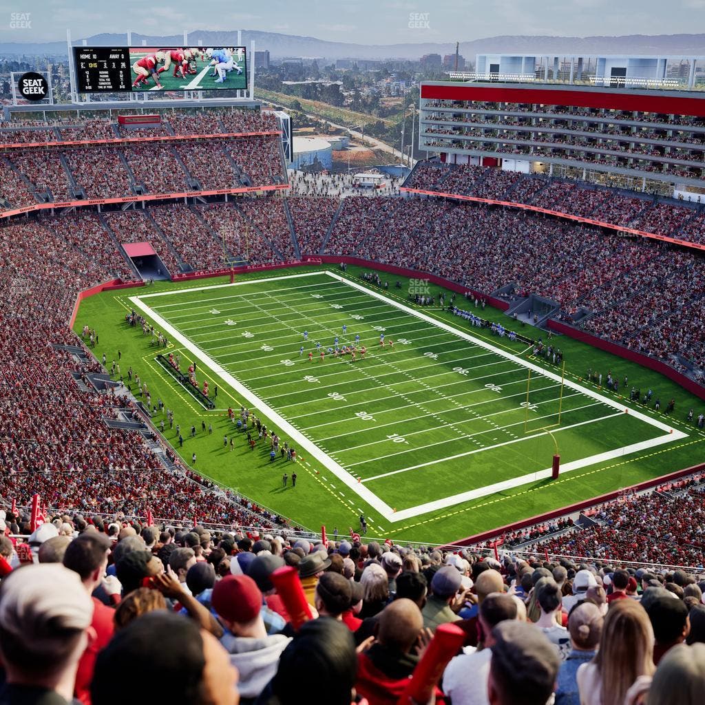 Levi's Stadium - Section 402 Seat View