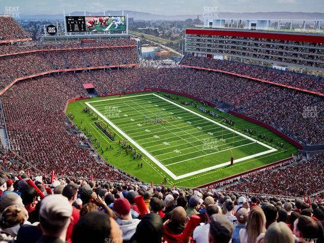 Levi's Stadium - Section 402 Seat View Levi's Stadium - Section 402 Seat View