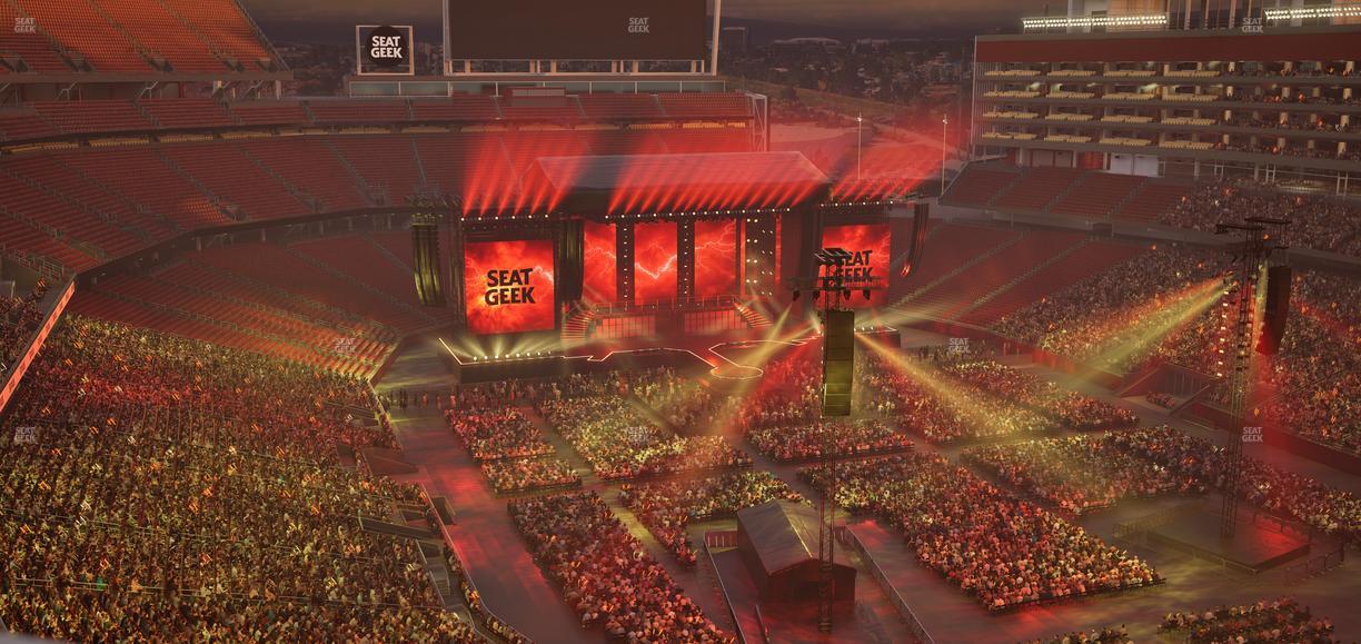 Levi's Stadium - Section 402 Seat View