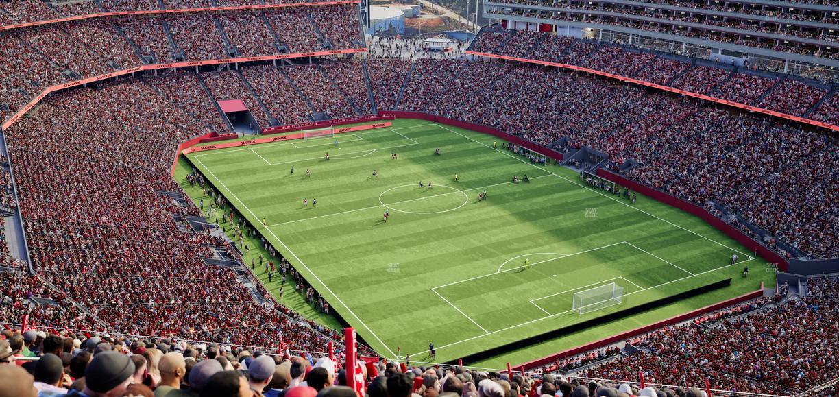 Levi's Stadium - Section 402 Seat View