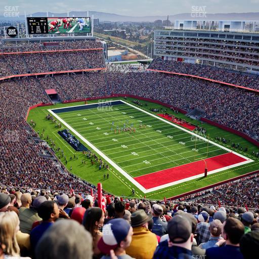 Levi's Stadium - Section 402 Seat View