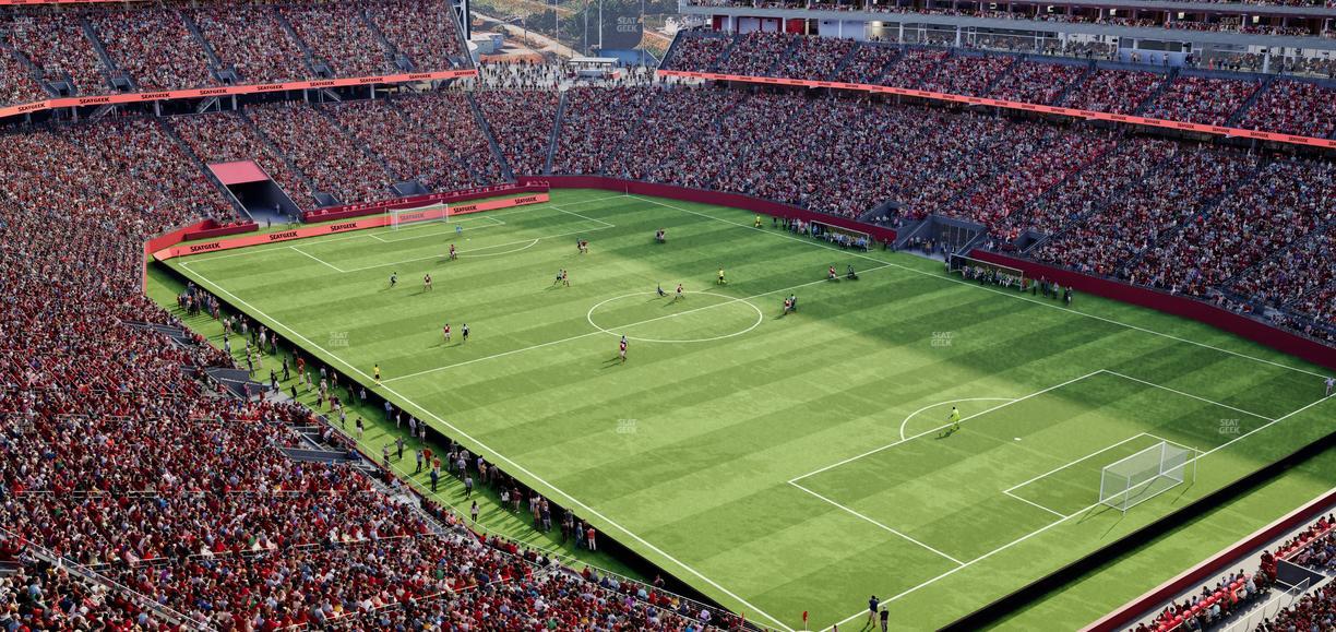 Levi's Stadium - Section 404 Seat View