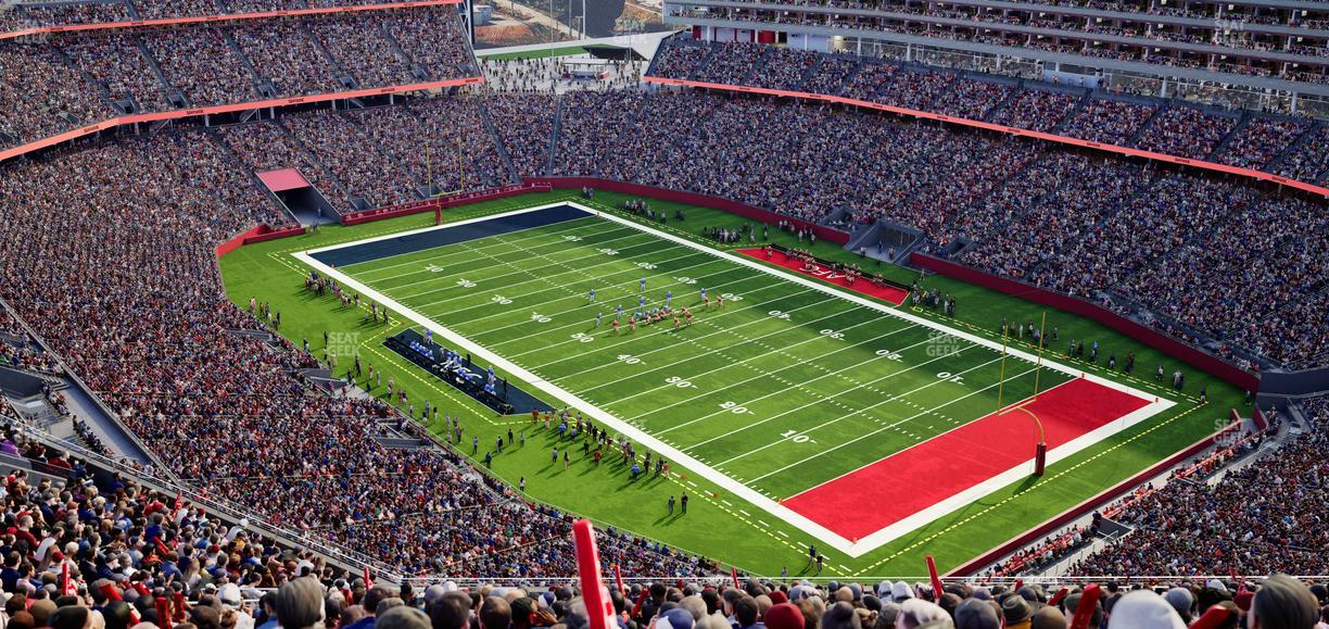 Levi's Stadium - Section 404 Seat View