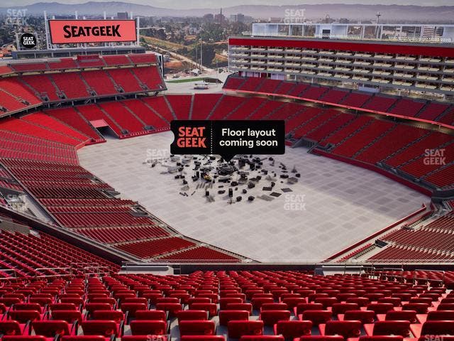Levi's Stadium - Section 404 Seat View