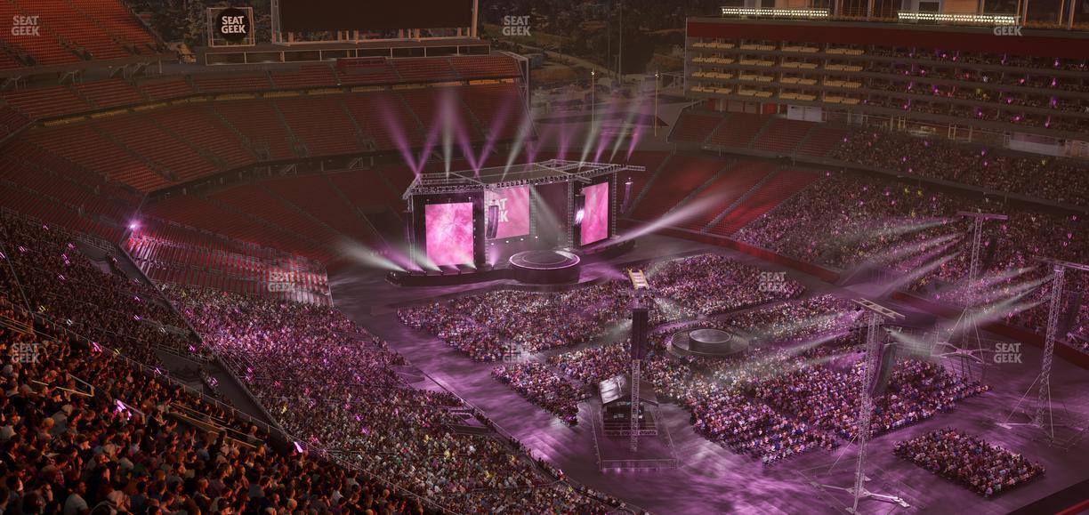 Levi's Stadium - Section 404 Seat View