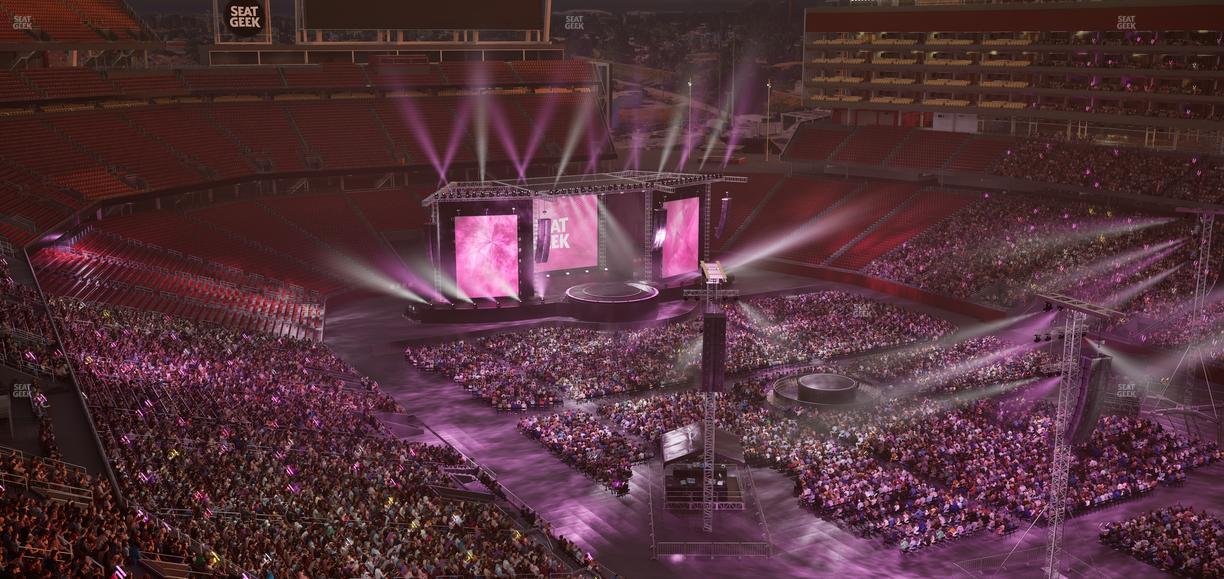 Levi's Stadium - Section 404 Seat View