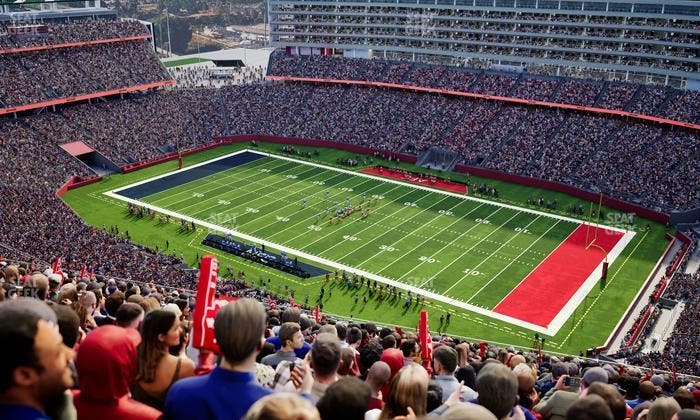 Levi's Stadium - Section 406 Seat View