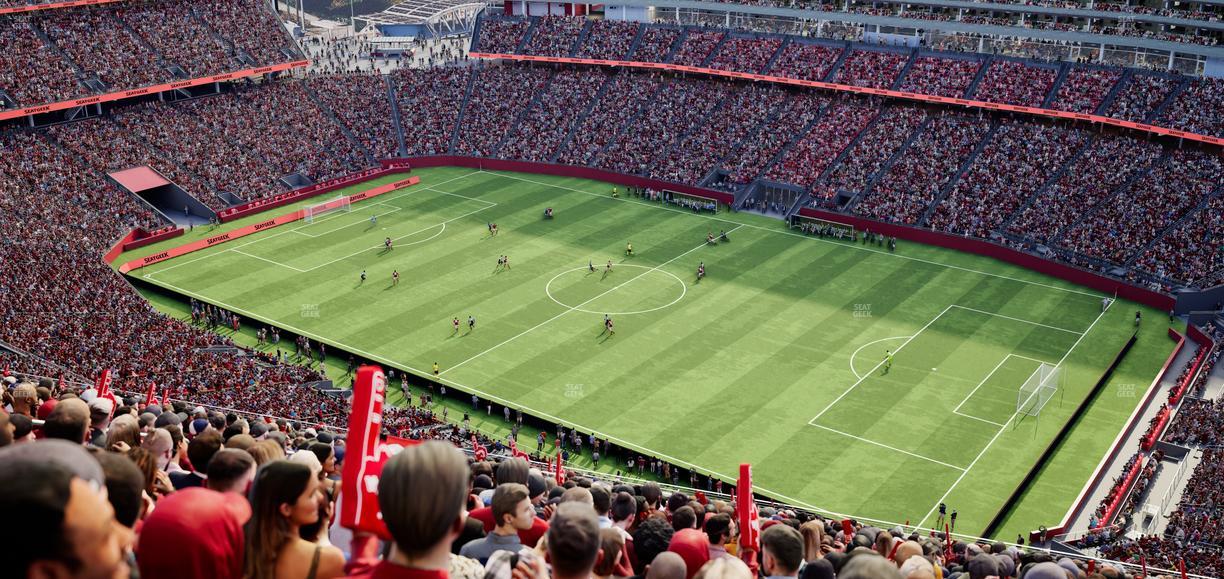 Levi's Stadium - Section 406 Seat View