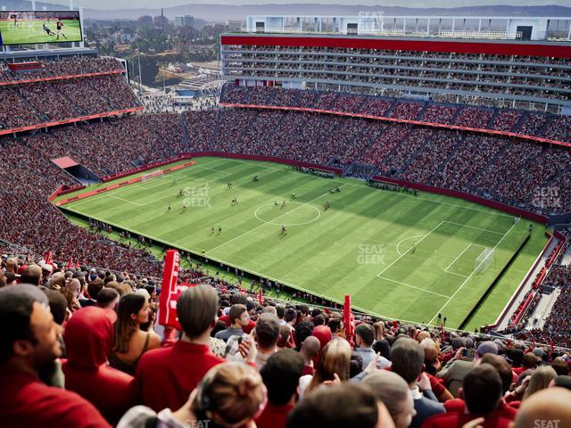 Levi's Stadium - Section 406 Seat View Levi's Stadium - Section 406 Seat View