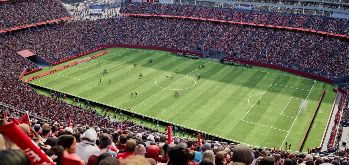 Levi's Stadium - Section 407 Seat View