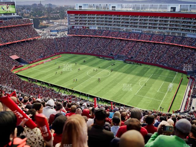 Levi's Stadium - Section 407 Seat View Levi's Stadium - Section 407 Seat View