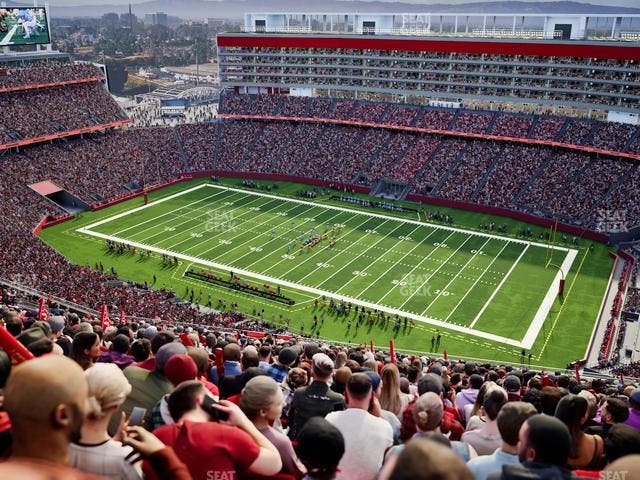 Levi's Stadium - Section 407 Seat View Levi's Stadium - Section 407 Seat View