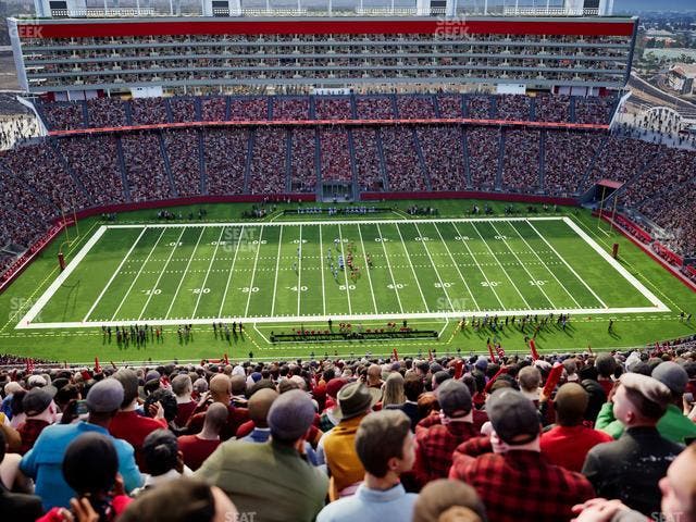 Levi's Stadium - Section 412 Seat View Levi's Stadium - Section 412 Seat View