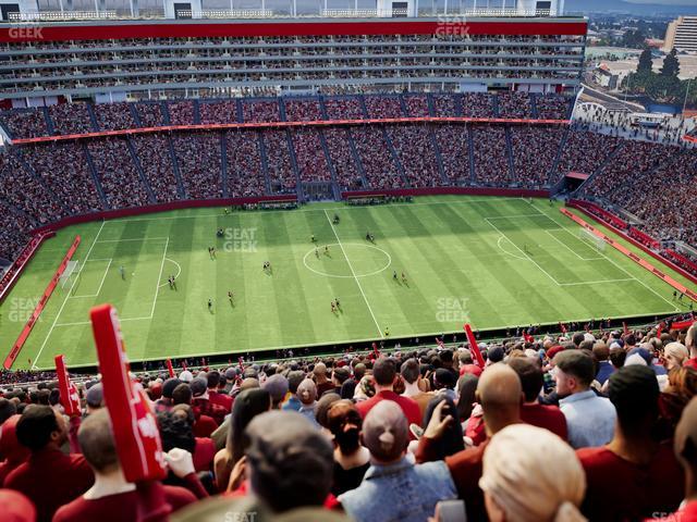 Levi's Stadium - Section 413 Seat View Levi's Stadium - Section 413 Seat View