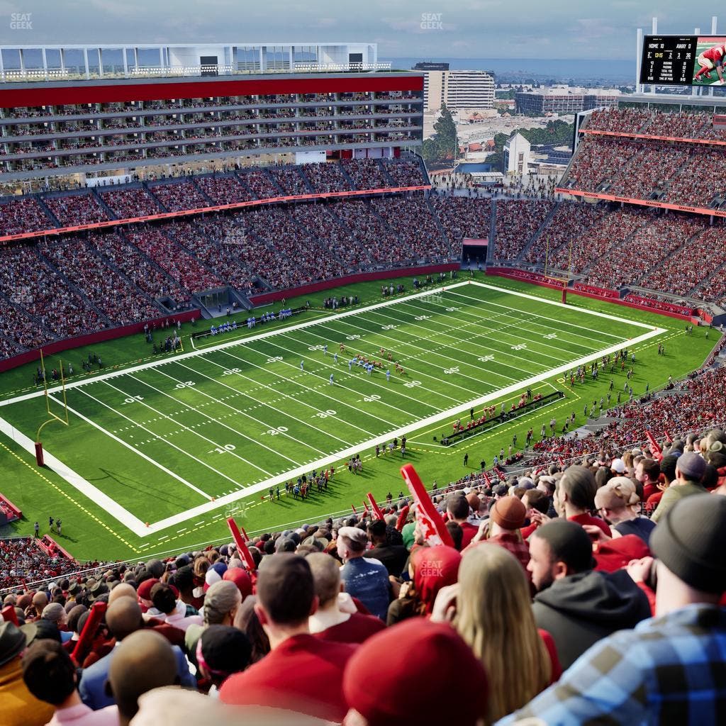 Levi's Stadium - Section 418 Seat View